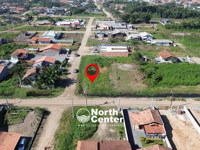 Terreno com 450m², à venda, no bairro salinas em Balneário Barra do Sul
