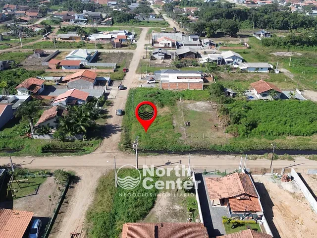 Terreno com 450m², à venda, no bairro salinas em Balneário Barra do Sul
