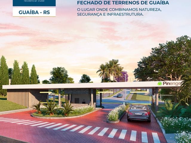 Terreno com 339m², à venda, no bairro Coronel Nassuca em Guaíba