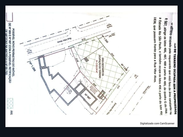 Terreno com 2054m², para alugar, no bairro Campo Grande em Rio de Janeiro