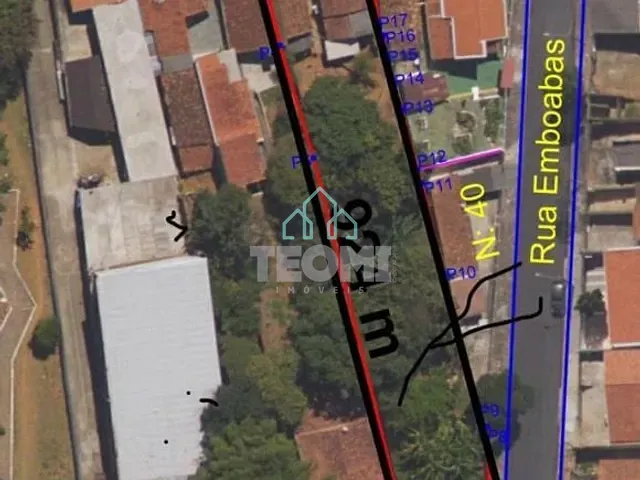 Terreno com 924m², à venda, no bairro Alto de São Pedro em Taubaté