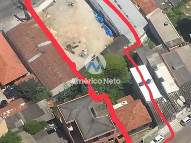 Terreno com 1105m², à venda, no bairro Vila Sacadura Cabral em Santo André