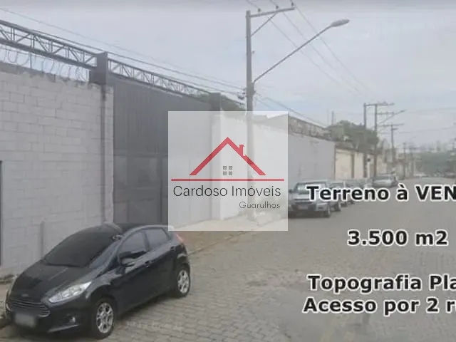 Terreno com 3500m², à venda, no bairro Vila das Bandeiras em Guarulhos