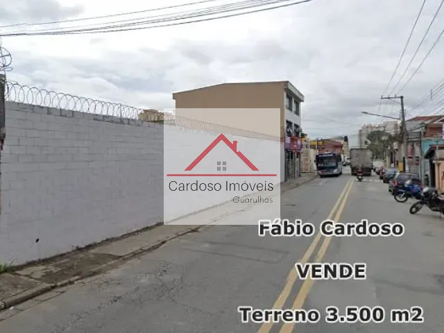Terreno com 3500m², à venda, no bairro Vila das Bandeiras em Guarulhos