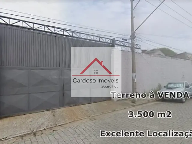 Terreno com 3500m², à venda, no bairro Vila das Bandeiras em Guarulhos
