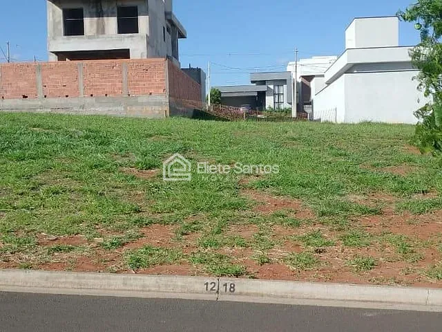 Terreno com 313m², à venda, no bairro Condomínio Residencial Recanto das Águas em Nova Odessa