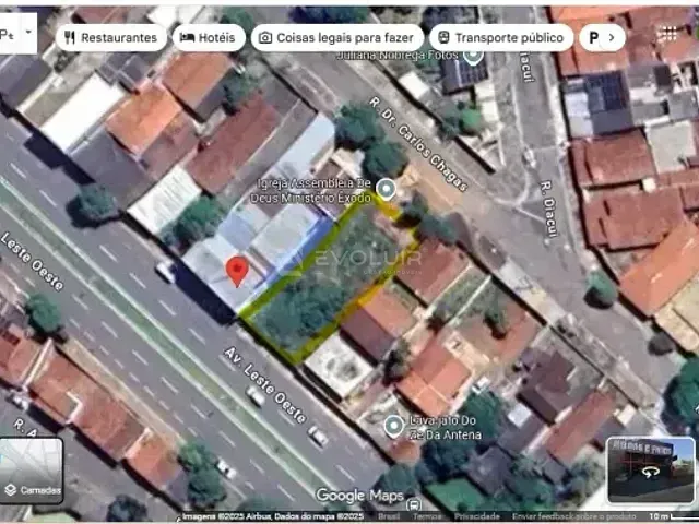 Terreno com 641m², à venda, no bairro Vila Abajá em Goiânia