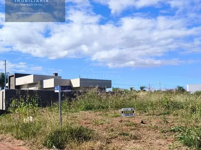 Terreno com 390m², à venda, no bairro RESERVA DAS NAÇÕES em Chapadão do Sul