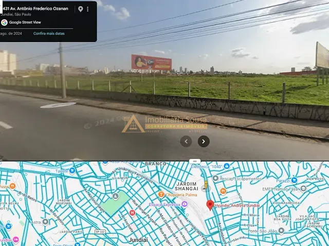Terreno com 80525m², à venda, no bairro Jardim Liberdade em Jundiaí