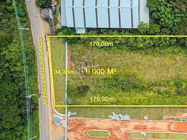 Terreno com 6054m², à venda, no bairro Cézar de Souza em Mogi das Cruzes