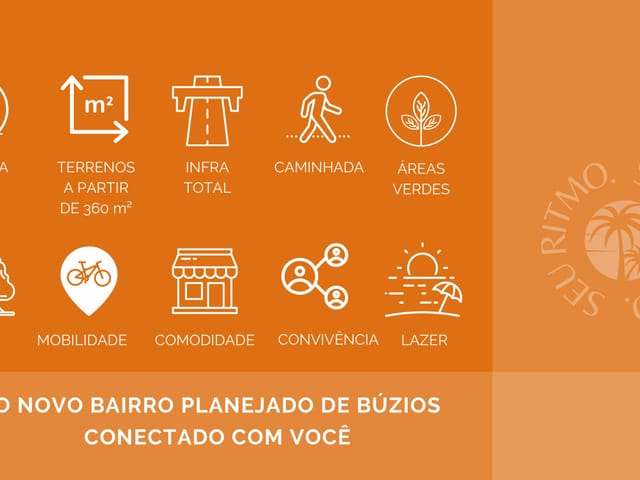 Terreno com 462m², à venda, no bairro Vila Luiza em Armação dos Búzios