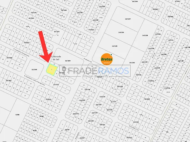 Terreno com 896m², à venda, no bairro Setor Morada do Sol em Goiânia