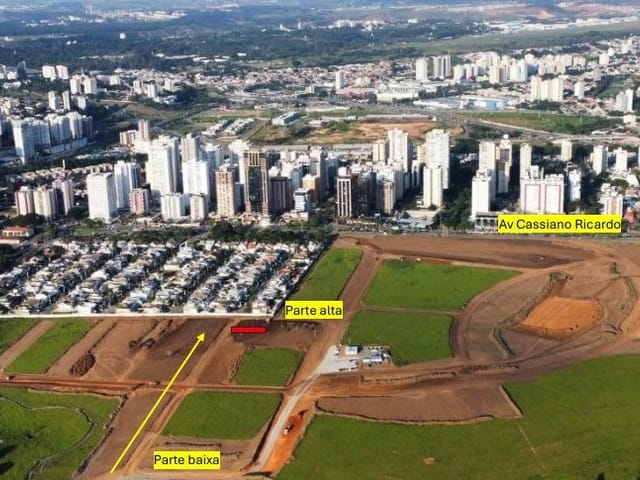 Terreno com 399m², à venda, no bairro Jardim Alvorada em São José dos Campos