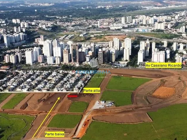 Terreno com 399m², à venda, no bairro Jardim Alvorada em São José dos Campos