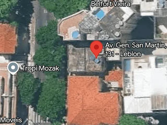 Terreno com 264m², à venda, no bairro Leblon em Rio de Janeiro