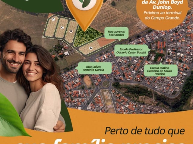 Terreno com 150m², à venda, no bairro Parque da Floresta em Campinas