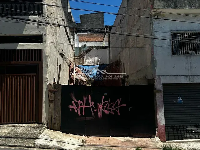 Terreno com 125m², à venda, no bairro Jardim Santa Terezinha (Zona Leste) em São Paulo