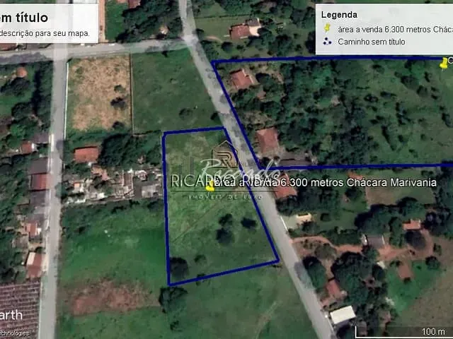 Terreno com 6332m², à venda, no bairro Chácara Marivânia em Aparecida De Goiânia