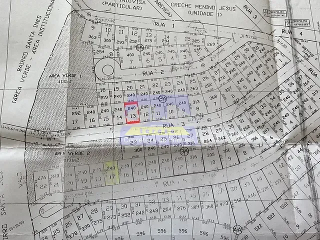Terreno com 240m², à venda, no bairro Cidade Nova em Itabira