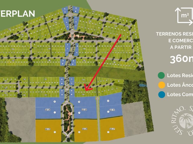 Terreno com 506m², à venda, no bairro Vila Luiza em Armação dos Búzios