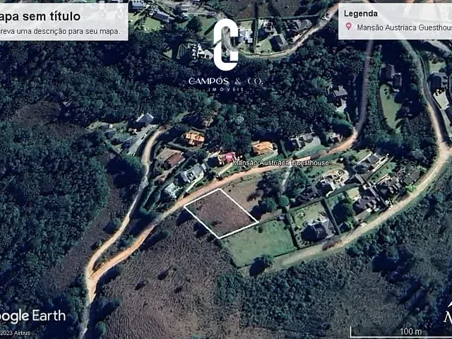 Terreno com 1060m², à venda, no bairro Vale da Mantiqueira em Campos Do Jordão