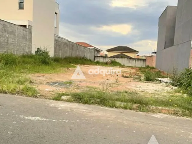 Terreno com 438m², à venda, no bairro Jardim Carvalho em Ponta Grossa