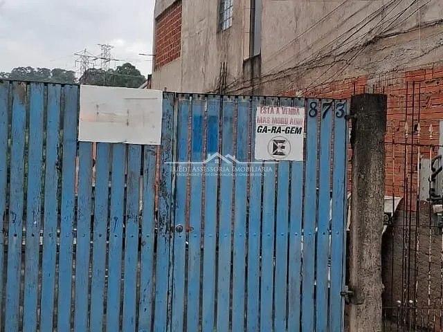 Terreno com 190m², à venda, no bairro Jardim Santa Terezinha (Zona Leste) em São Paulo
