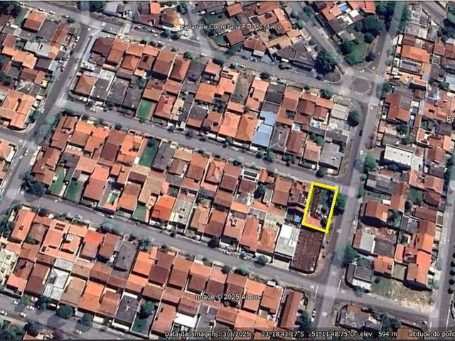 Foto do Terreno - VENDA ESQUINA COMERCIAL - JARDIM PINHEIROS | Imobiliária Natal LTDA