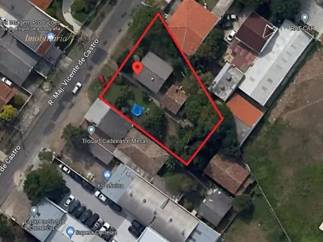 Terreno com 1241m², à venda, no bairro Fanny em Curitiba