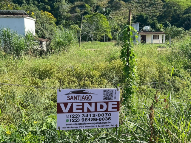 Foto do Terreno - Terreno à venda, Divineia, Santo Antônio de Pádua, RJ | Santiago Imóveis