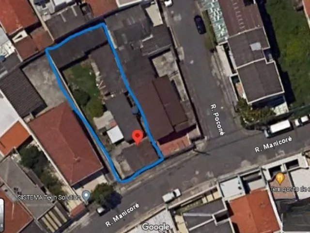 Terreno com 384m², à venda, no bairro Vila Floresta em Santo André