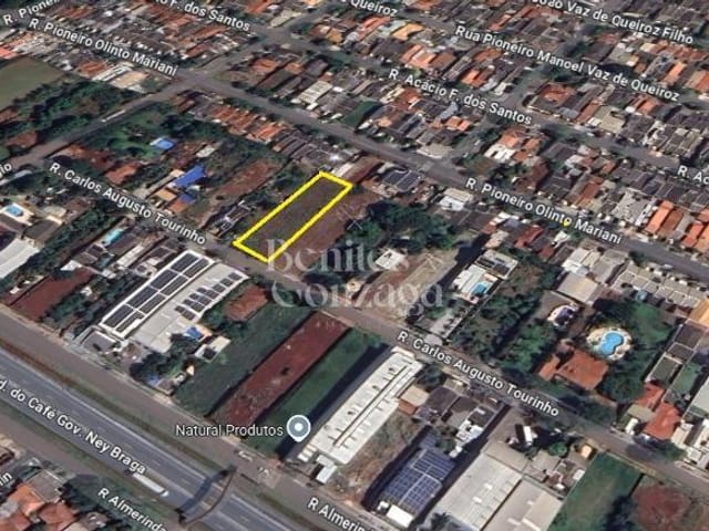 Foto do Terreno - Terreno à venda em Maringá, Recanto Kakogawa, com 1500 m² | Benites & Gonzaga Imóveis