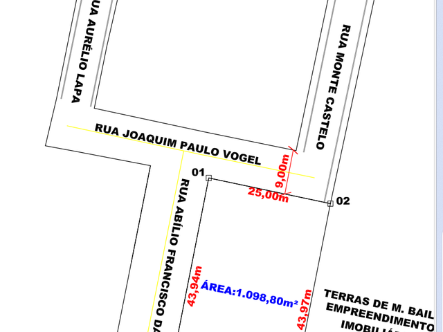 Foto do Terreno - Área à venda, Centro, Penha, SC | Dicézar Imóveis
