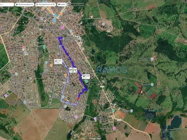 Terreno com 460m², à venda, no bairro Residencial Monte Cristo em Trindade