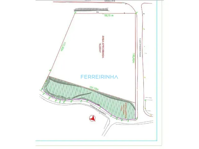 Terreno com 16000m², à venda, no bairro Parateí Do Meio em Jacareí