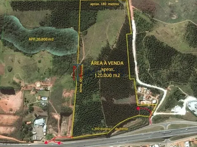 Terreno com 120000m², à venda, no bairro Mato Dentro em Atibaia
