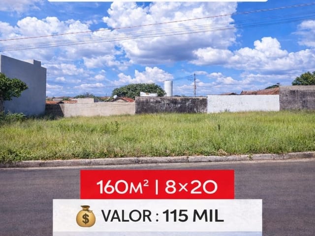 Terreno com 160m², à venda, no bairro Residencial Pouso Alegre em Franca