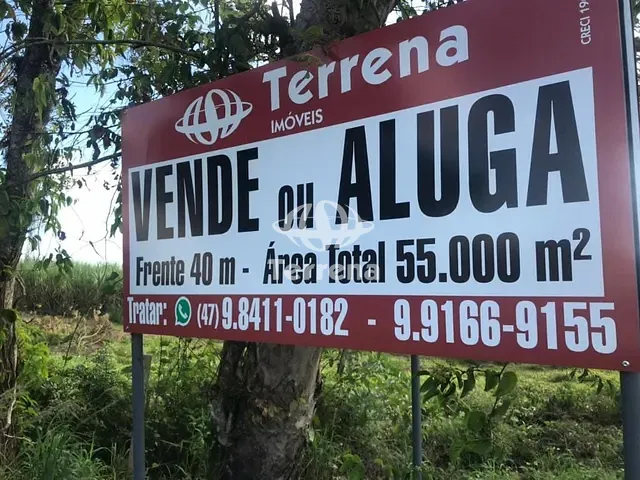 Terreno com 55000m², para alugar, no bairro Sete de Setembro em Gaspar