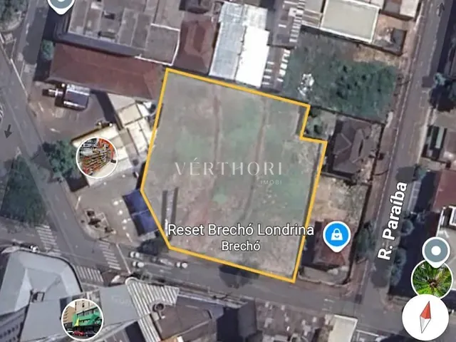 Terreno com 3000m², à venda, no bairro Centro em Londrina
