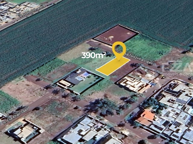 Terreno com 390m², à venda, no bairro Jardim das Palmeiras em Dourados
