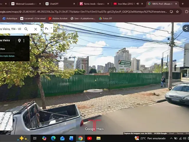 Terreno com 1100m², à venda, no bairro Vila Izabel em Curitiba