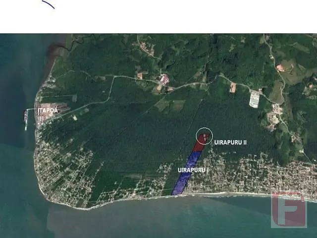Terreno com 395m², à venda, no bairro Uirapuru II em Itapoá