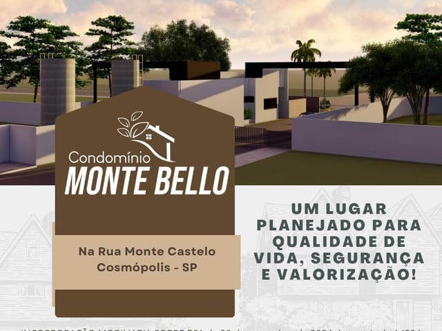 Terreno com 200m², à venda, no bairro villa cosmos em Cosmópolis