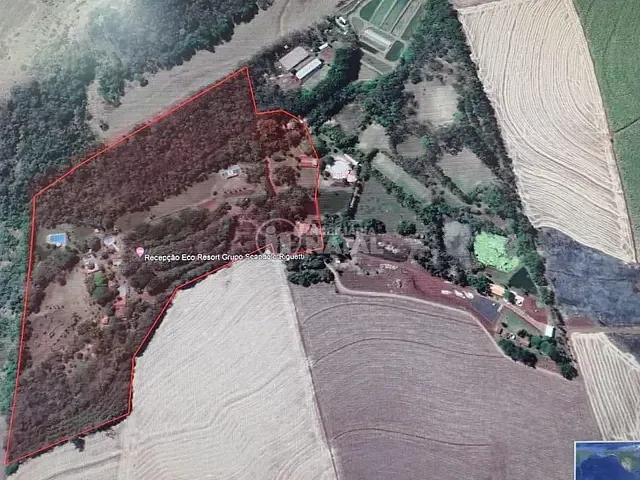 Terreno com 153424m², à venda, no bairro Área rural em Cambara