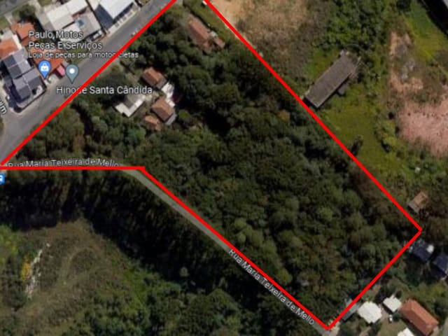 Terreno com 15651m², à venda, no bairro Santa Cândida em Curitiba