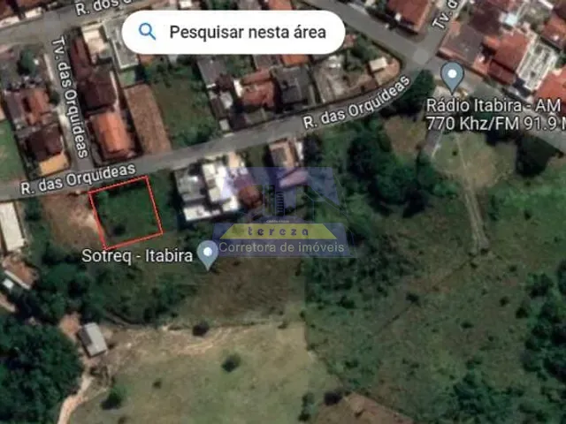 Terreno com 600m², à venda, no bairro São Pedro em Itabira