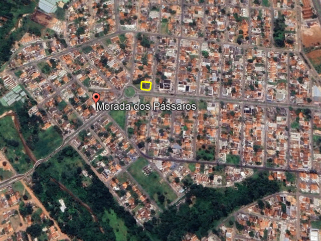 Terreno com 843m², à venda, no bairro Morada dos Pássaros em Aparecida de Goiânia