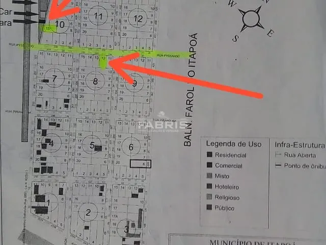 Terreno com 307m², à venda, no bairro BALNEÁRIO SANTA TEREZINHA em Itapoá