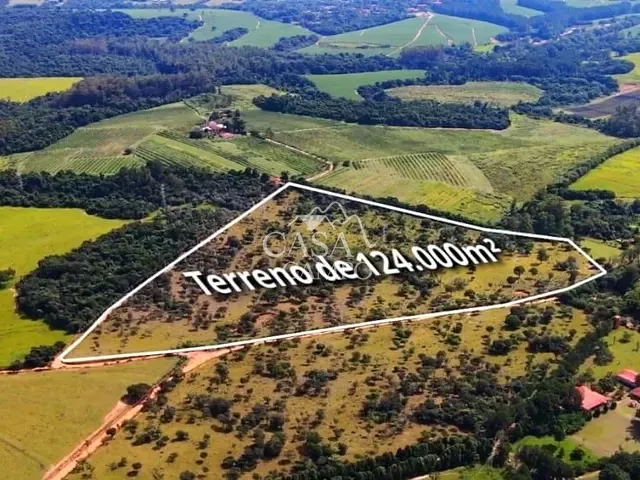 Terreno com 124000m², à venda, no bairro Chácaras Agrícolas Bandeirantes em Itu