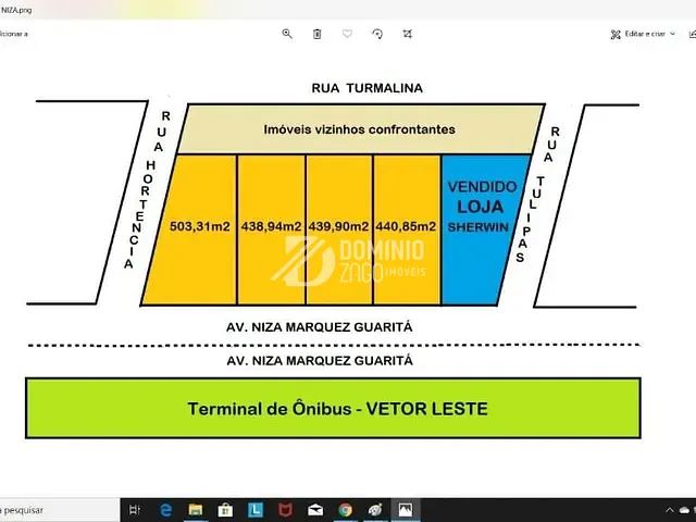 Terreno com 1860m², à venda, no bairro Conjunto Manoel Mendes em Uberaba